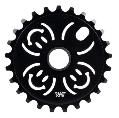 Corona Rant H.A.B.D 19/22mm 25T Aluminio Negro1