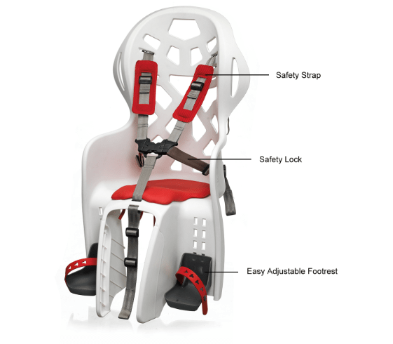 Silla Porta Bebe SW-BC195 Parrilla Standard Blanco1