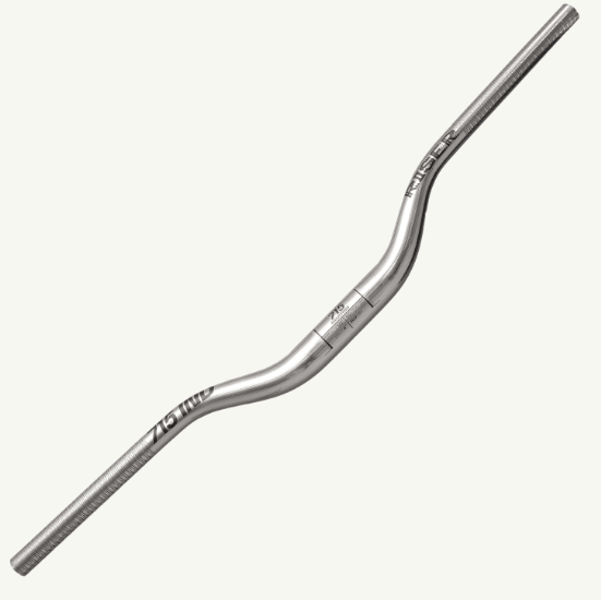 MANILLAR 715IND RISER SILVER 35 CLAMP RISE: 50MM1