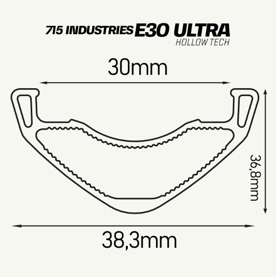 LLANTA 715IND E30 ULTRA 27.5 HOYOS: 32H4