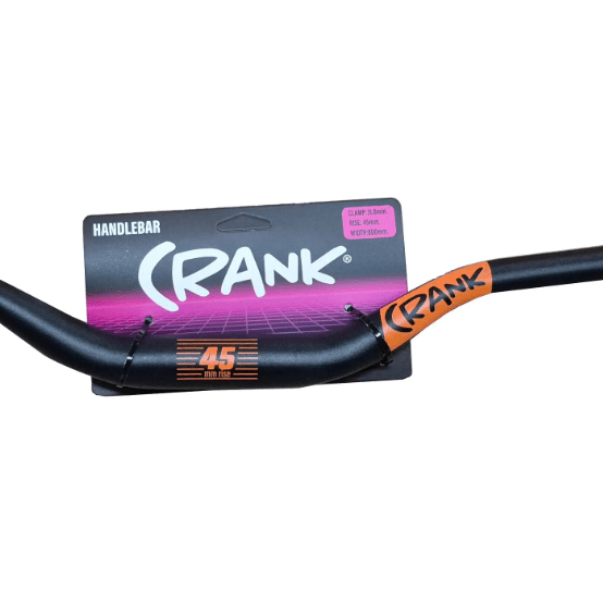 MANUBIO CRANK 800MM,45MM RISE NEGRO LOGO NARANJO3