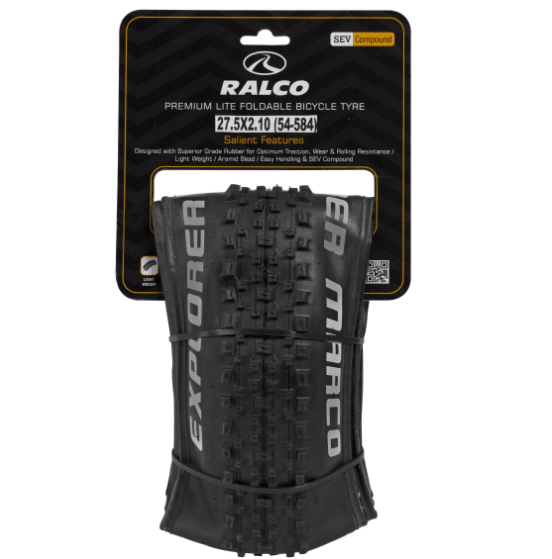 NEUMATICO RALCO 27.5 X 2.10 (54-584) EXPLORER MARCO (60 TPI) (R-4153) KEVLAR PLEGABLE / FLEXIBLE1
