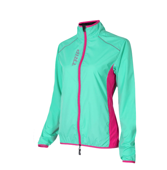 CORTAVIENTO TRIP TURQ/PINK TALLA L1