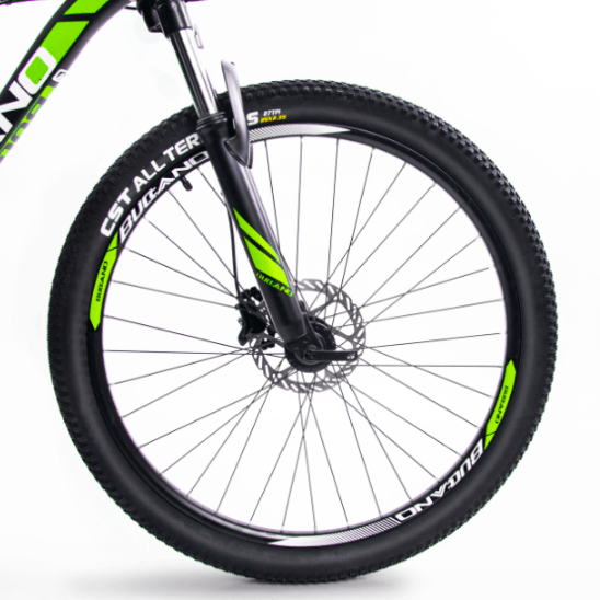 BICICLETA BUCCANO 26 BLACK GREEN3