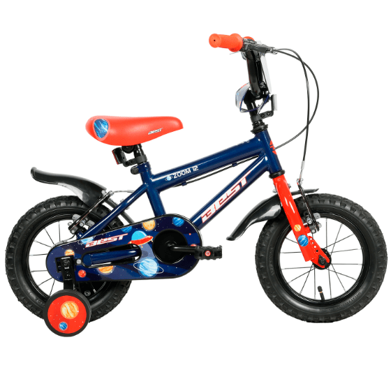 BICICLETA BEST ZOOM NIÑO 12 AZUL SPACE 12/ACERO/1V/VBRAKE/MTB/NIÑO1