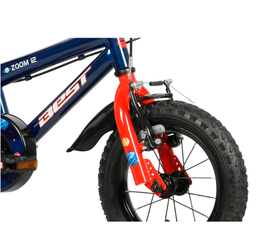 BICICLETA BEST ZOOM NIÑO 12 AZUL SPACE 12/ACERO/1V/VBRAKE/MTB/NIÑO6