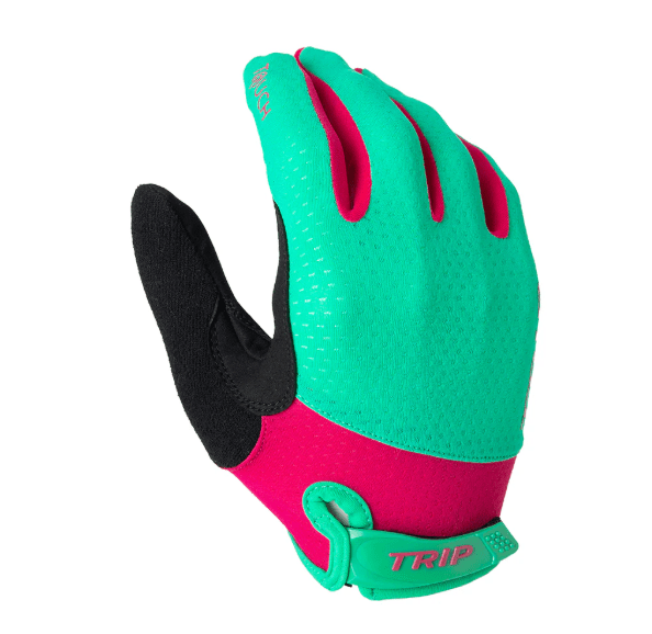 GUANTE LARGO TRIP BLUE/PINK TALLA S2