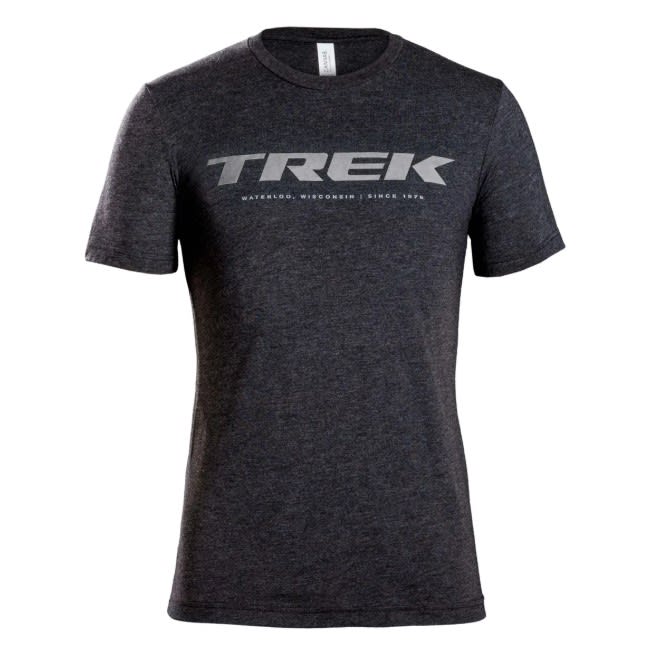 Polera Ciclismo Hombre Trek Waterloo Tee Gris Oscuro ( M )1