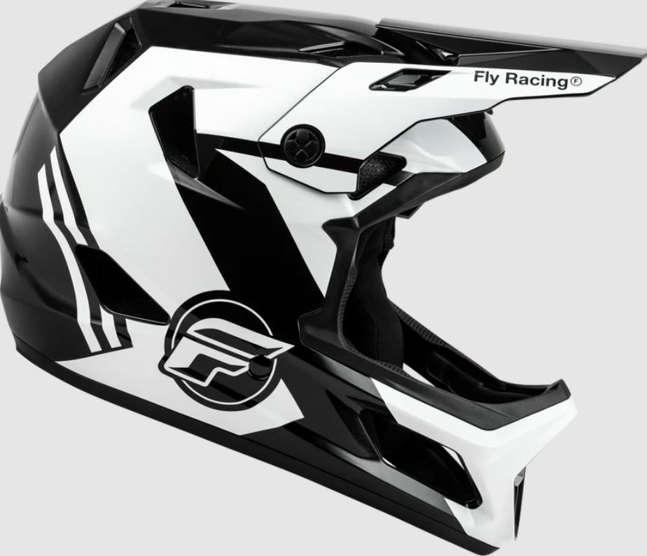 RAYCE HELMET BLACK/WHITE/GREY L (59-60cms)2