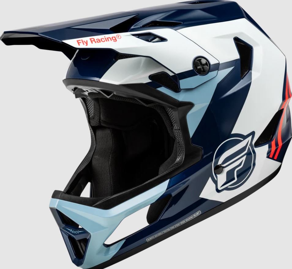 RAYCE BICYCLE HELMET RED/WHITE/BLUE TALLA L (59-60 cms)1