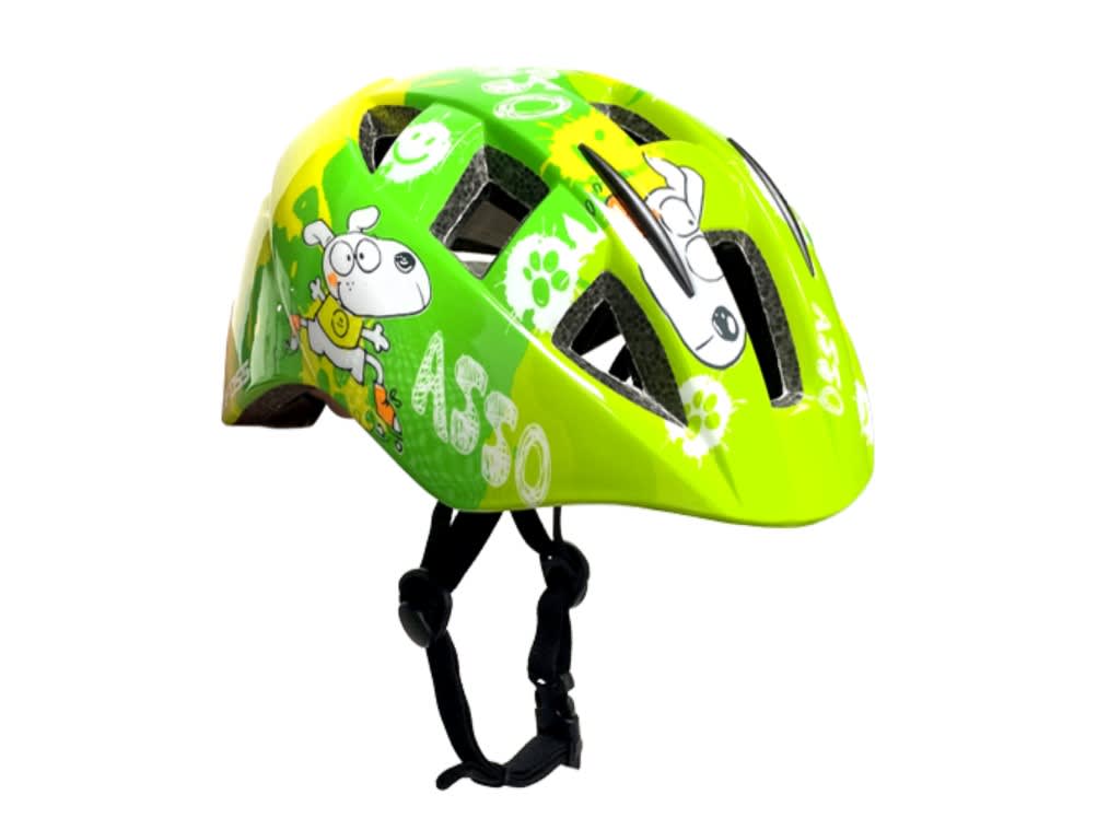 CASCO FOSS INMOLD KIDS GREEN DOG 46-51 Cms1