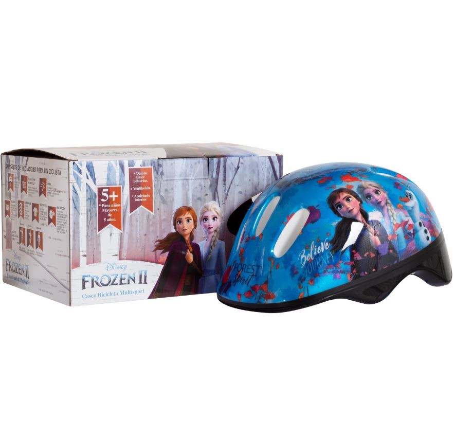 Casco Disney Frozen niña talla s (50-52cm) c/regulación1