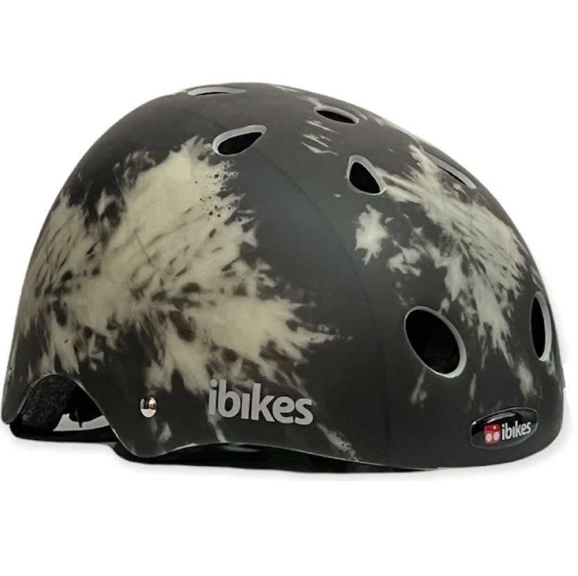 Casco Ibikes Tye Dye Black/White Talla 53-551