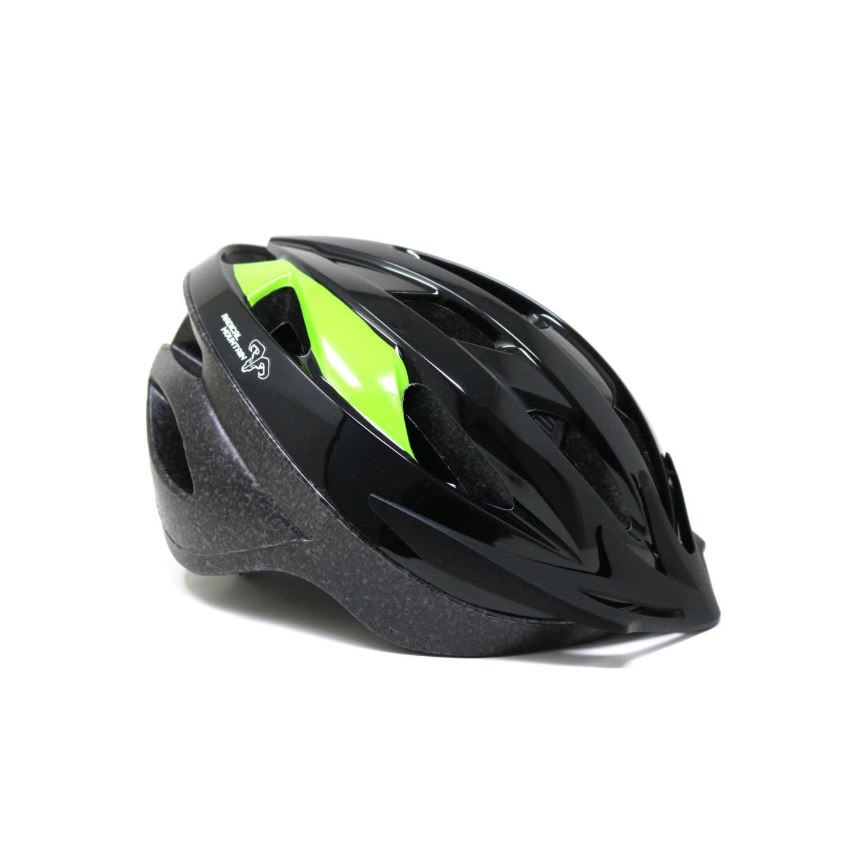 Casco Radical Mountain MTB NT Con Luz Negro Verde L 58-62cm2