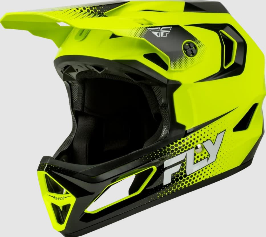 CASCO 2027 RAYCE SONAR BICYCLE HELMT HI-VIS/BLACK/WHITE M1