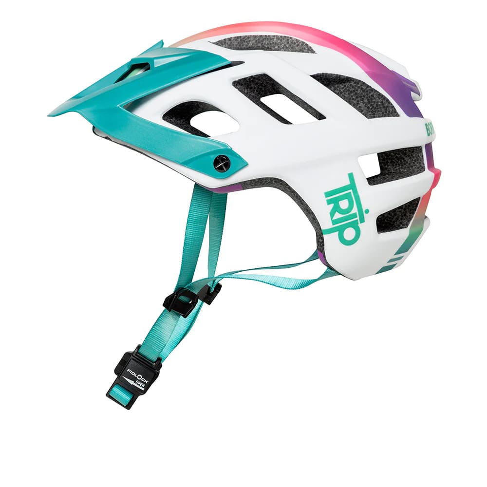Casco Trip Enduro White / Turquoise S/M3
