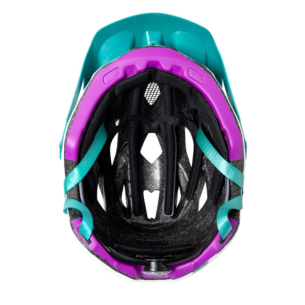 Casco Trip Enduro White / Turquoise S/M5