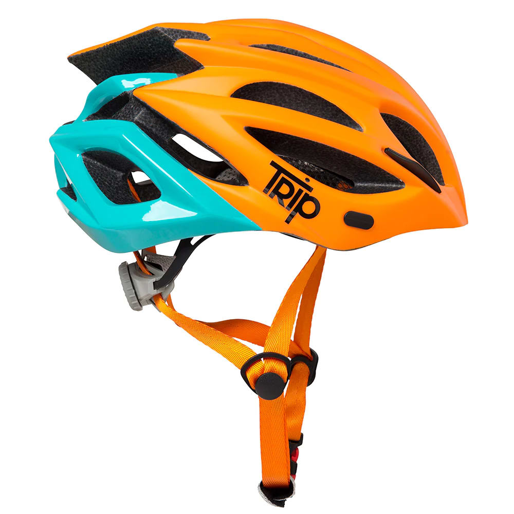 Casco Trip MTB Delirium Orange/Blue1