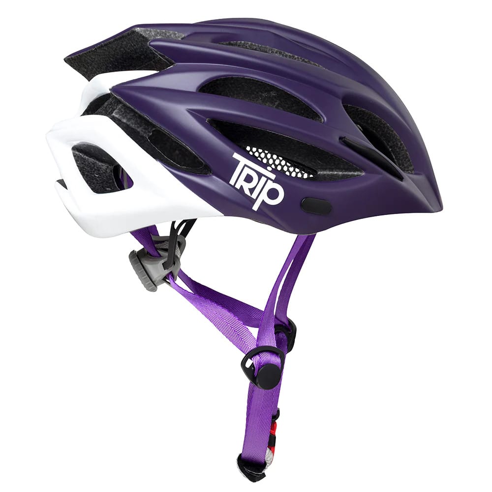 Casco Trip MTB Purple/White3