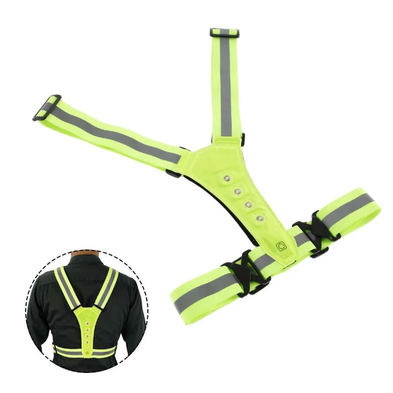 CHALECO REFLECTANTE CON LED1