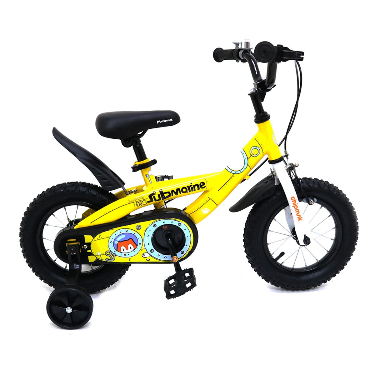 Bicicleta Chipmunk Submarine Aro 12 Amarilla1