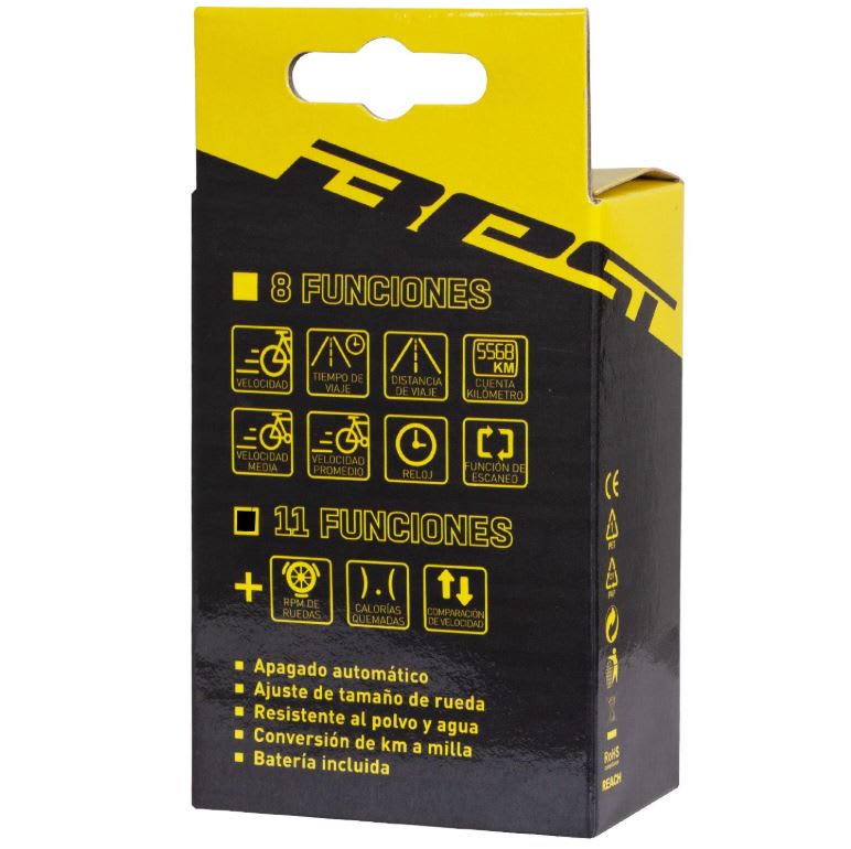 CICLOCOMPUTADOR BEST AS-700-3L CON CABLE 11 FUNCIONES3