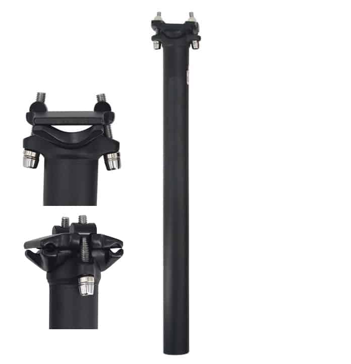 Tubo de sillín CONTROL TECH 31.6mm Negra / blanco1