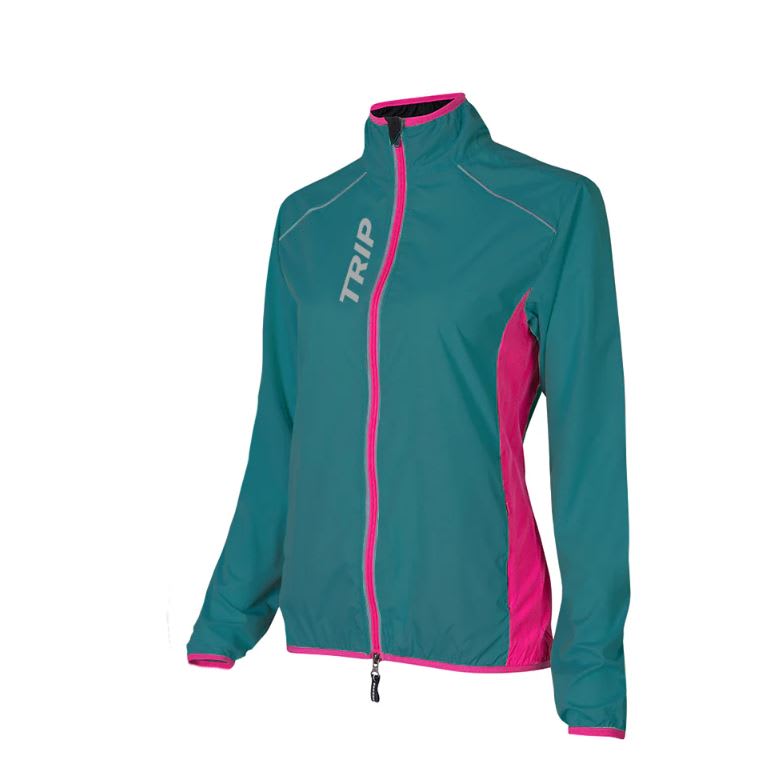 CORTAVIENTO TRIP BLUE/PINK TALLA S1