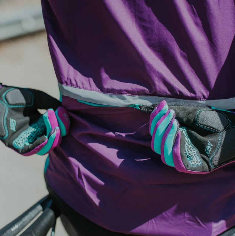 CORTAVIENTO TRIP PURPLE/BLUE TALLA M3