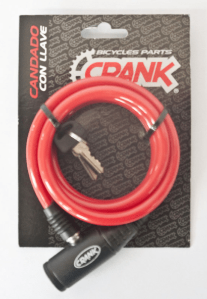 Candado CRANK Rojo1