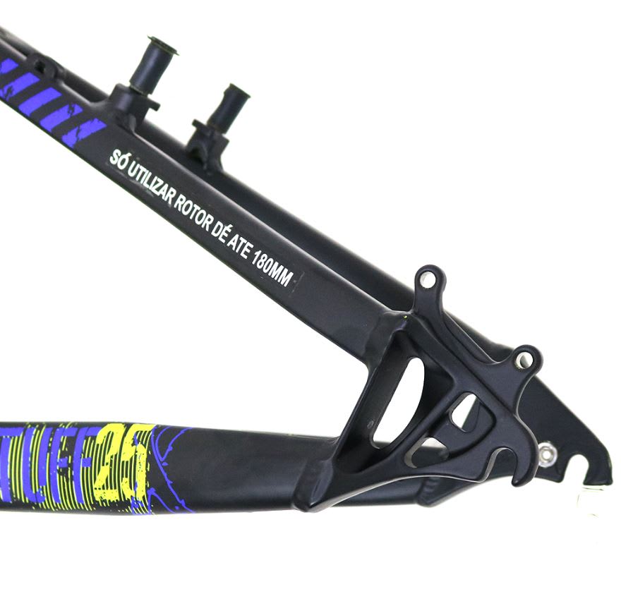 Cuadro Dirt Aluminio Viking TUFF Negro/Amarilo3
