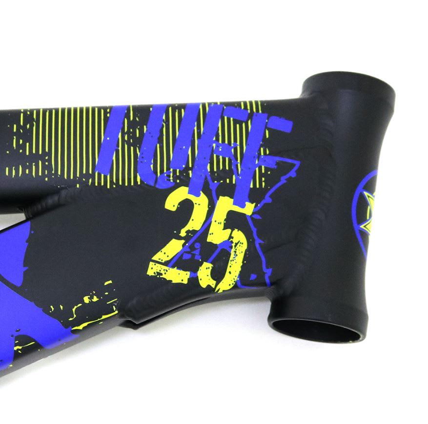 Cuadro Dirt Aluminio Viking TUFF Negro/Amarilo4