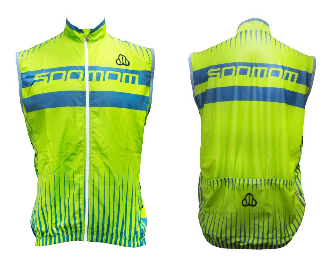 CORTAVIENTO SOBIKE SIN MANGA TALLA L VERDE RESPIRABLE1