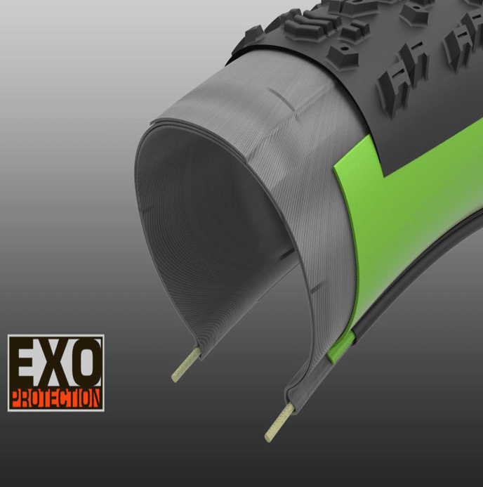 NEUMÁTICO KEVLAR MINION DHF 29 X 2.6 EXO TR BANDA CAFÉ2