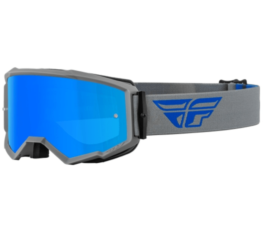 ANTIPARRA FLY RACING ZONE BLACKED GREY/BLUE LENS1