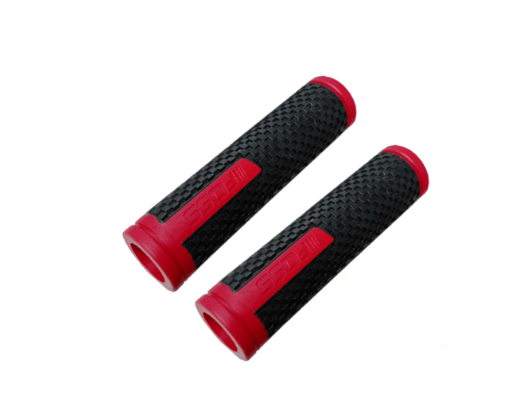 Puños FOSS Kraton Black/Fluor Red1