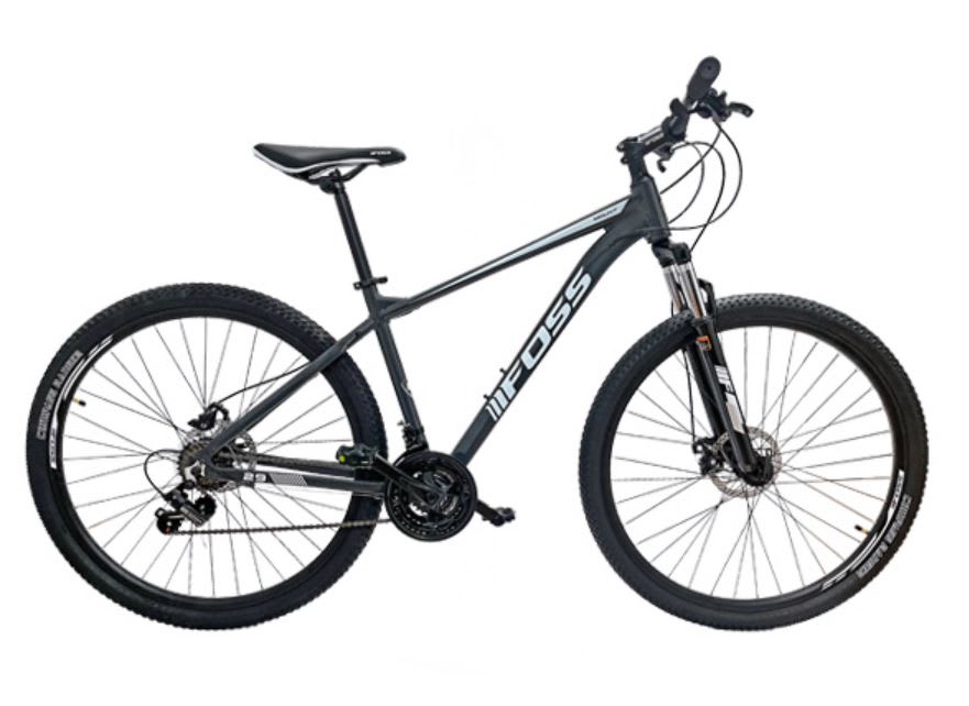 Bicicleta FOSS Mount 29 Aluminio 21 Vel. Transmision Shimano, F.Disco Mecanicos Talla M 17.51