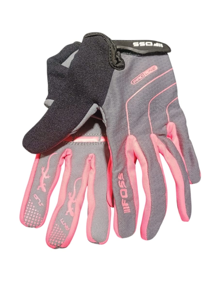 GUANTE FOSS XS GREY PINK1