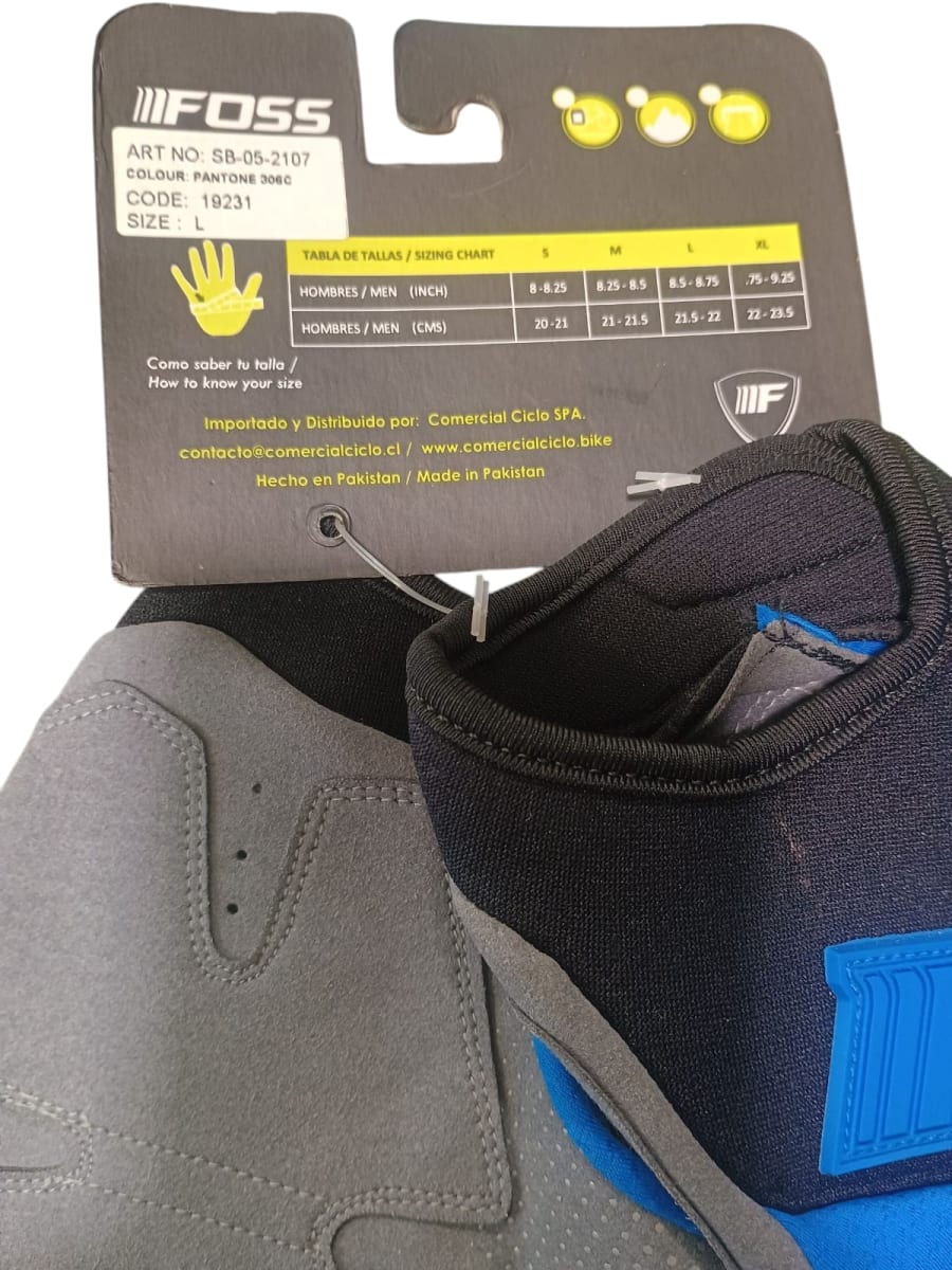 GUANTE FOSS PANTONE 306 C TALLA L1