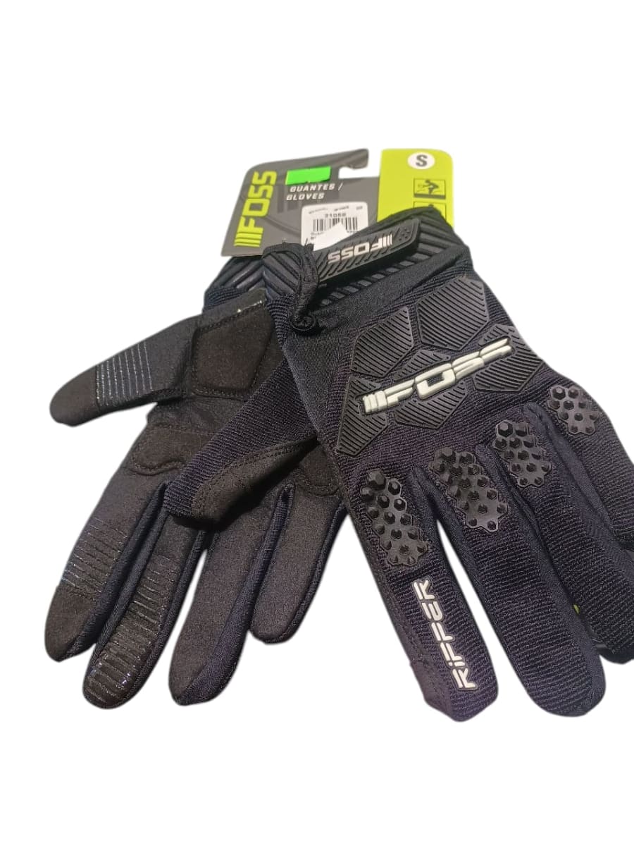 GUANTE FOSS RIPPER BLACK TALLA S3