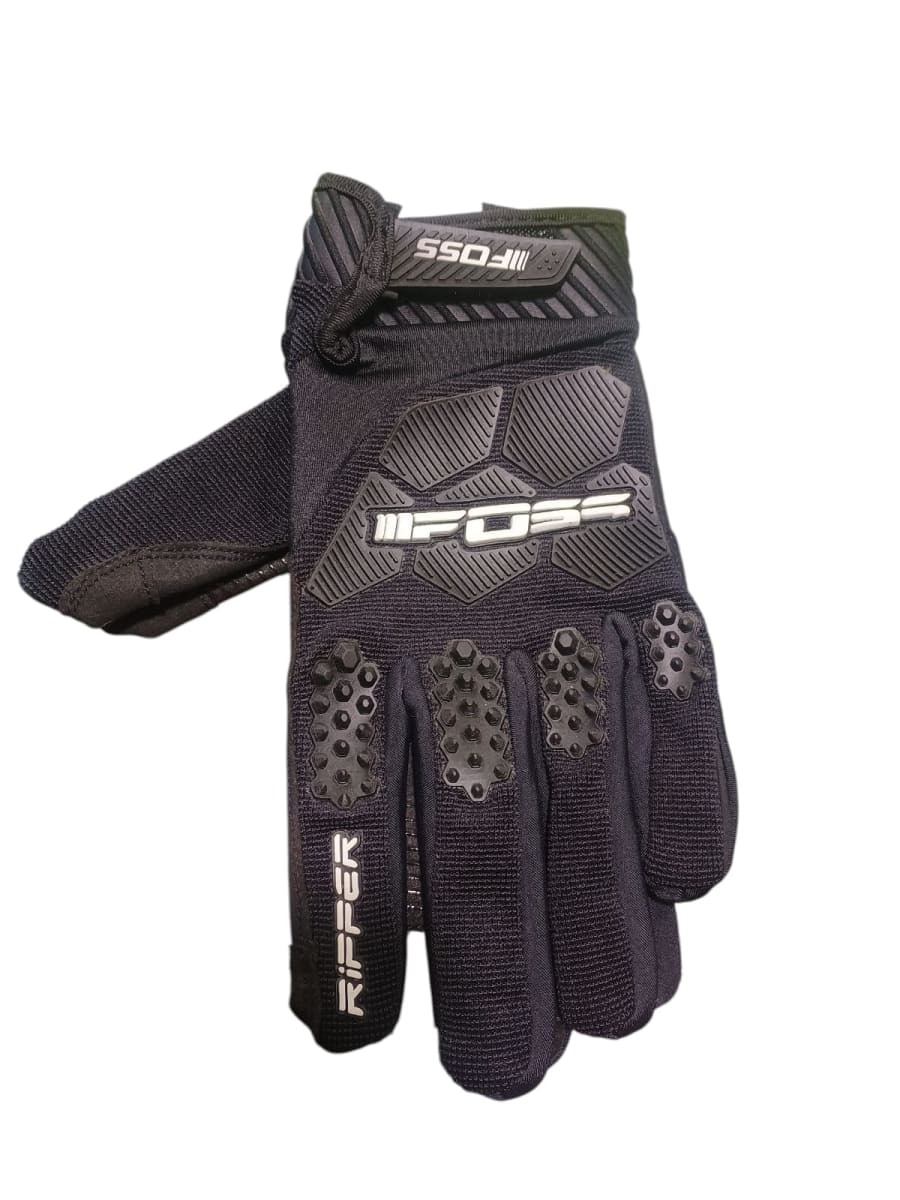 GUANTE FOSS RIPPER BLACK TALLA S4