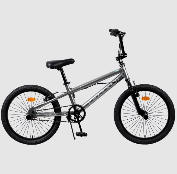 Bicicleta BMX freestyle Green Planet 20 Silver1