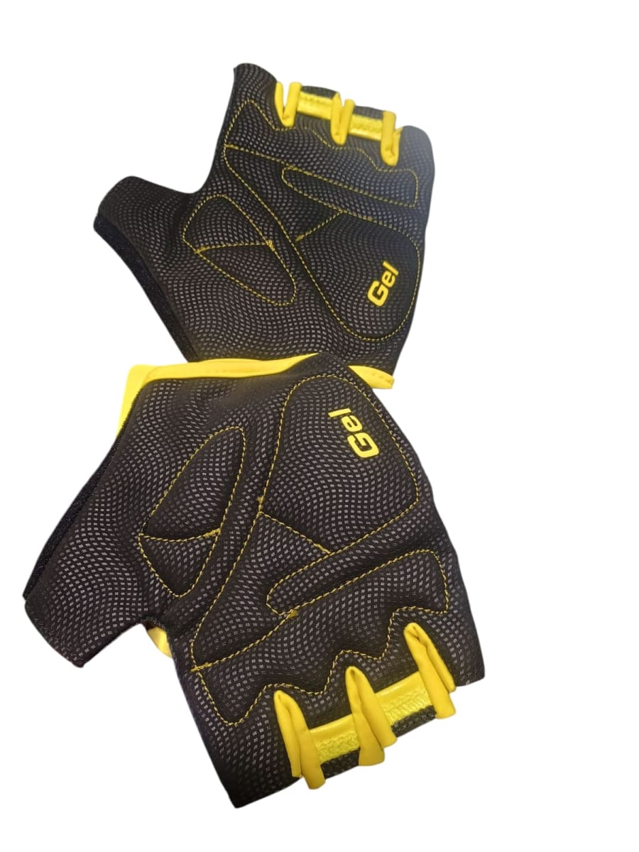 GUANTE BEST GRIS/AMARILLO TALLA M MODELO SB-01-85182