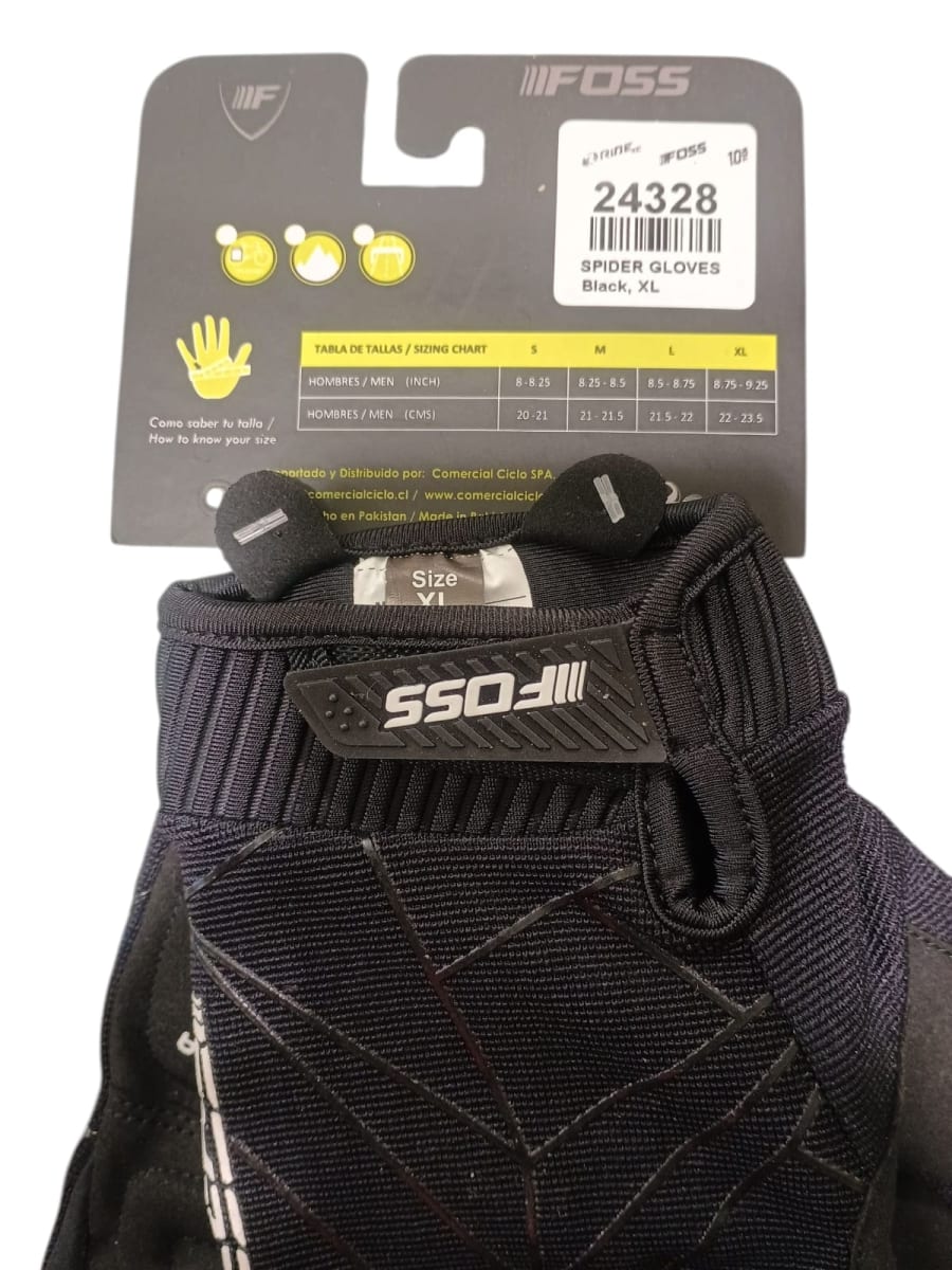 GUANTE FOSS SPIDER GLOVES XL1