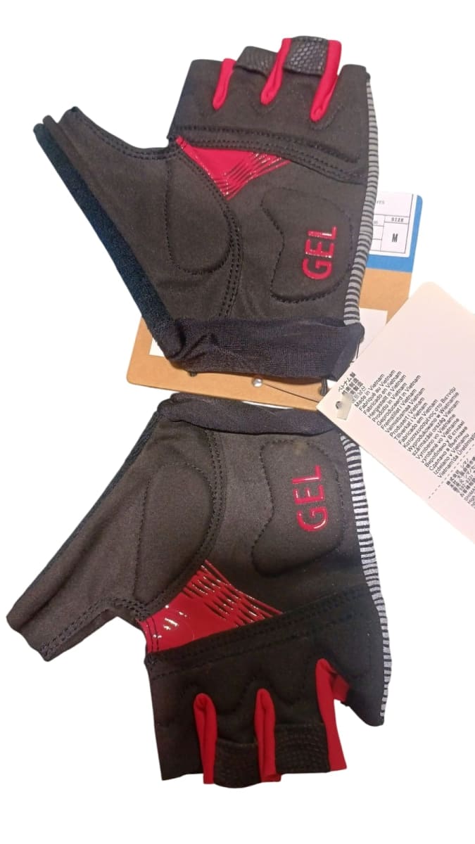 Guante Shimano CLASSIC GEL rojo TALLA M Hombre CW-GLBS-TS11M2