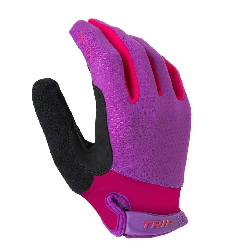 Guante Largo TRIP Touch gel purple / pink talla S1