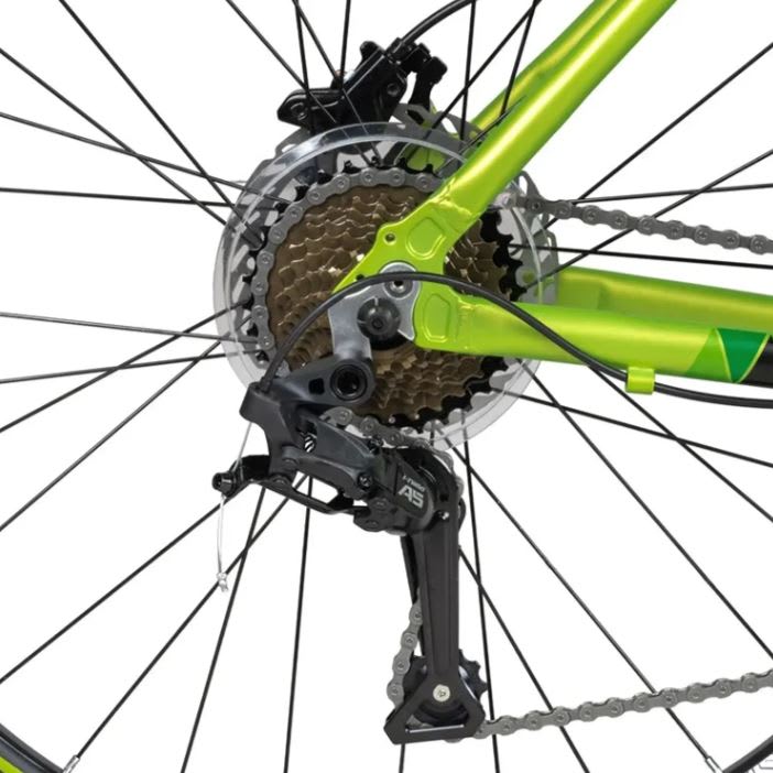 Bicicleta Mtb HILAND verde Aro 27,5 Freno Hidráulico3