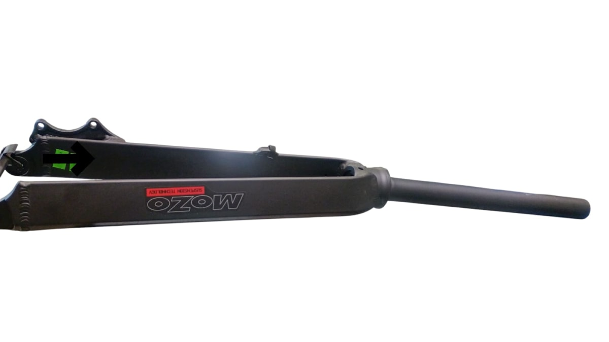 Horquilla MOZO 700C RD 1000, Aluminio, para Disco, 1 - 1/8, Black1