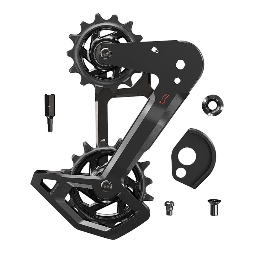 Jaula SRAM Cambio Eagle AXS T-Type Aluminio1