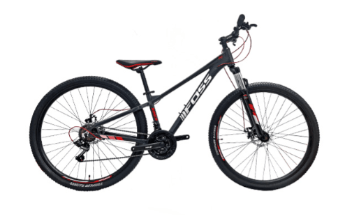 Bicicleta FOSS JOY 29 Aluminio Grey/Red ( S )1